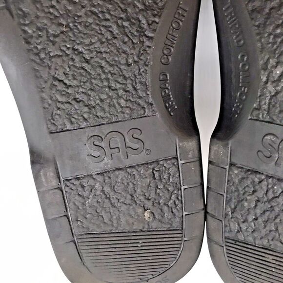 SAS 'Bout Time Shoes Men's 11.5N Cordovan Leather Lace Up Low Top Walking Shoes - Picture 10 of 12